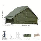 PAKICETUS Inflatable camping tent 4-8 people with windows portable water-resistant camping tent Four season tents