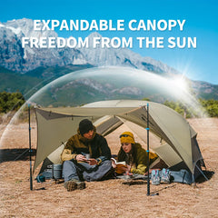 Naturehike Mongar UL PRO 1-3 People Tent 20D Ultralight Travel Waterproof Hiking Survival Outdoor Camping Portable Sun Shelter