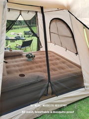 Lohascamping Large Camping Air Tent for 4-5 people Air shelter Dome tent Family Hiking inflatable One-touch tent Outdoor Tent