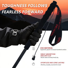 110g Ultra Light Weight Trekking Poles Foldable Hiking Sticks Carbon Fiber Hiking Poles Walking Sticks Trekking Walking Poles