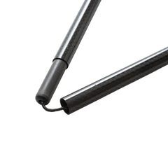 110g Ultra Light Weight Trekking Poles Folding Hiking Sticks Portable Carbon Fiber Collapsible Nordic Walking Cane Sticks Bags